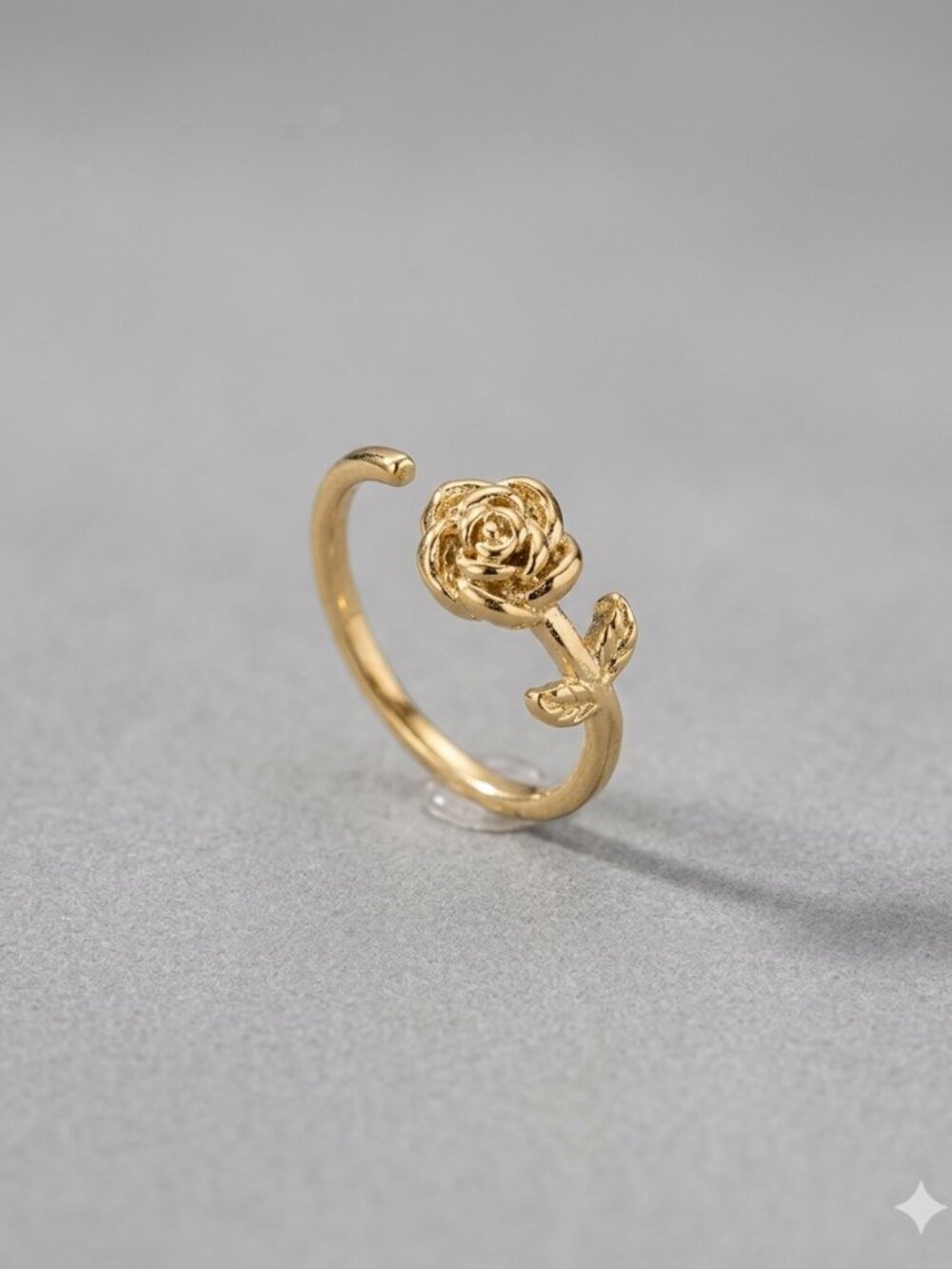 Gold Rose Nose/Cartilage/Ear Piercing